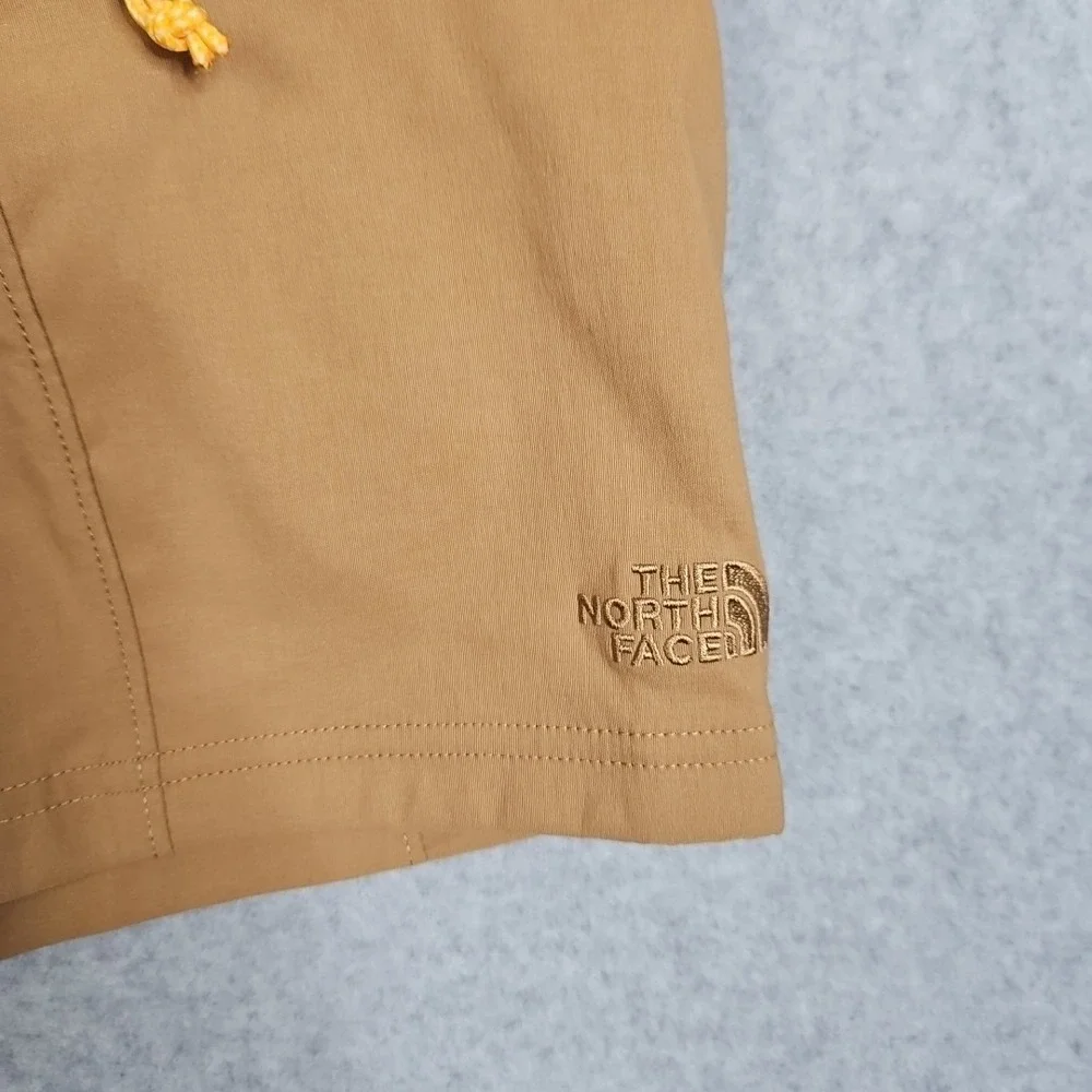 The‎ North Face Mens Size XXL Class V Belted Cargo Shorts Brown Yellow Belt New